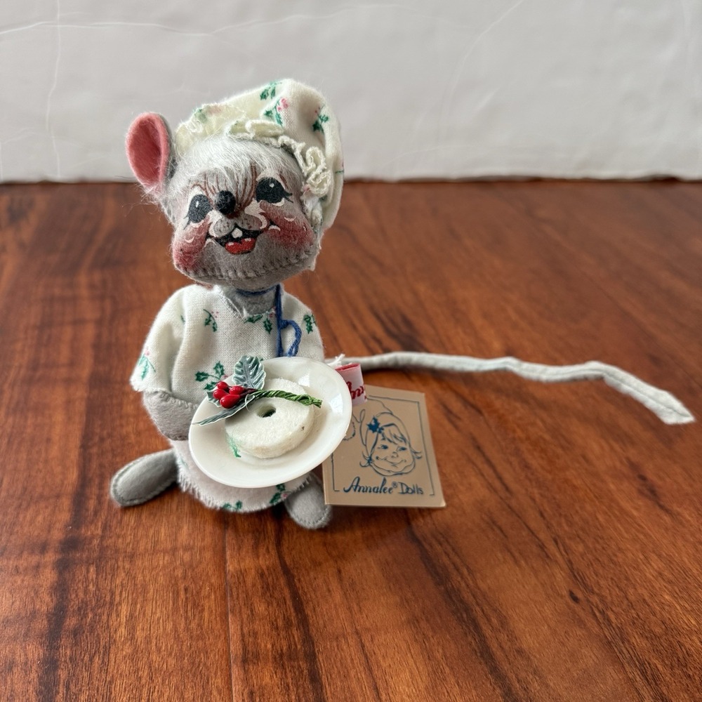 Vintage Annalee 6" Christmas Mouse 1991 with Original hang tag - Picture 14 of 16